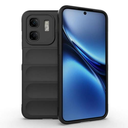 Funda TPU + Franela con Protección Mágica Global para Infinix Hot 50I 4G (Negra)