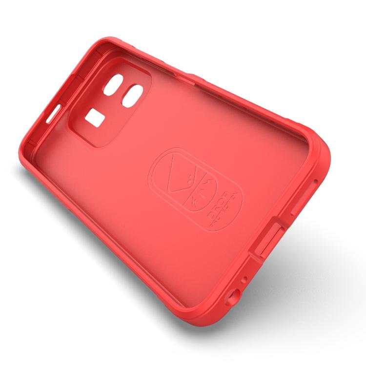 Funda TPU y Franela para Infinix Hot 50I 4G con Protección Mágica Global (Roja)