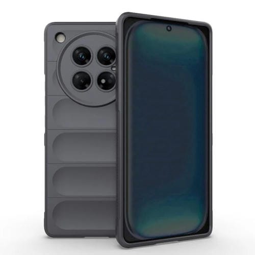Funda TPU y Franela con Protección Mágica Global para Infinix Zero 40 5G (Gris Oscuro)