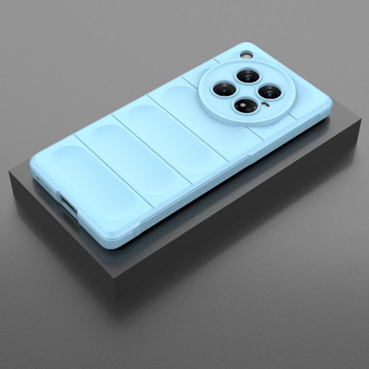 Funda TPU + Franela para Infinix Zero 40 5G Global Magic Shield (Azul Claro)