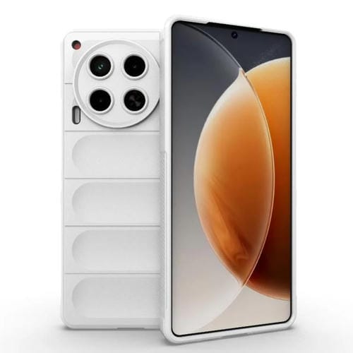 Funda TPU + Franela Tecno Camon 30 4G Global Magic Shield (Blanca)