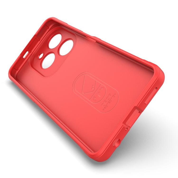 Funda TPU franela para Tecno Spark 20 Pro 4G con Protección Mágica Global (Blanca)