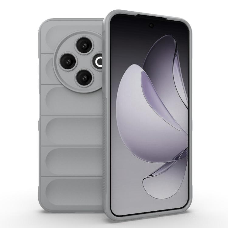 Funda TPU con Franela y Protección Mágica Global para Tecno Spark 30C 4G (Gris)