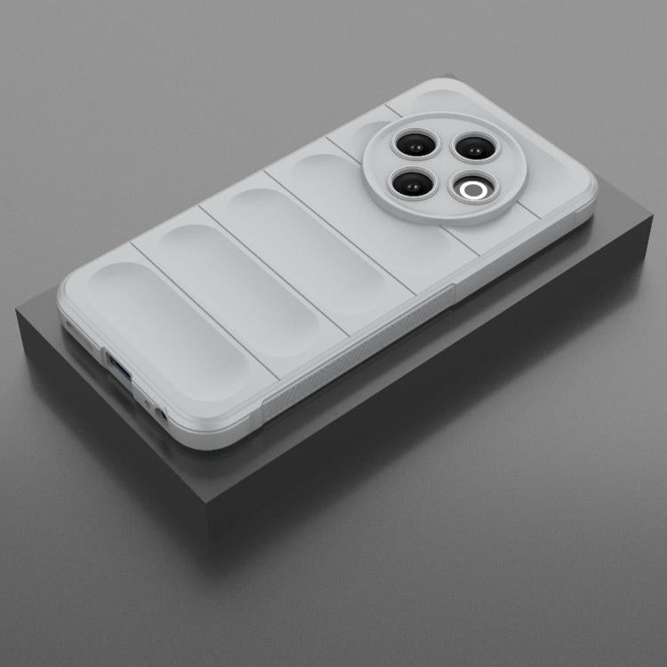 Funda TPU con Franela y Protección Mágica Global para Tecno Spark 30C 4G (Gris)