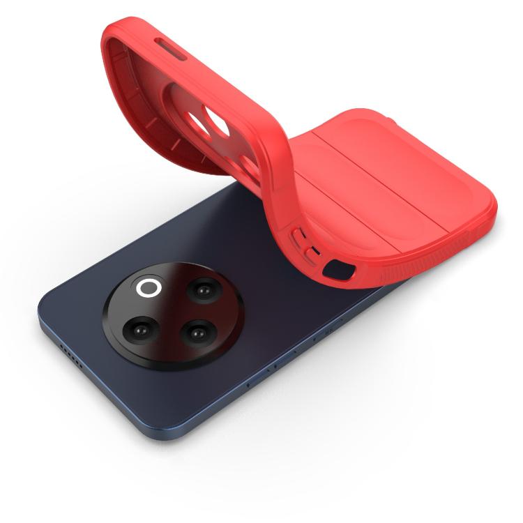 Funda TPU con Franela y Protección Mágica Global para Tecno Spark 30C 4G (Azul Claro)