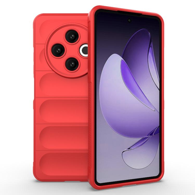 Funda TPU + Franela Tecno Spark 30 4G Magic Shield (Roja)