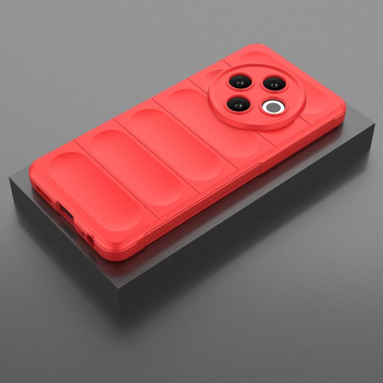 Funda TPU + Franela Tecno Spark 30 4G Magic Shield (Roja)