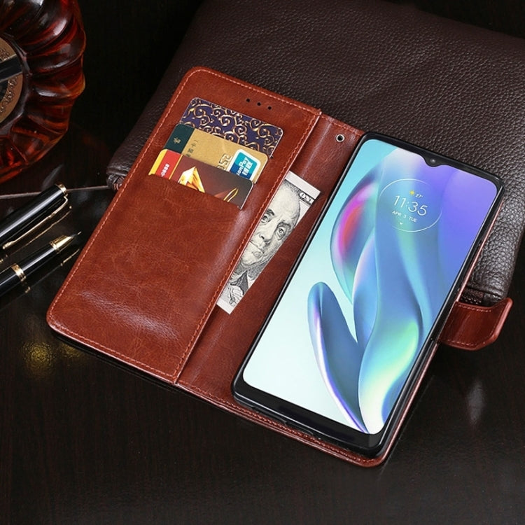 Funda de Cuero Crazy Horse para OnePlus 13R (Roja)
