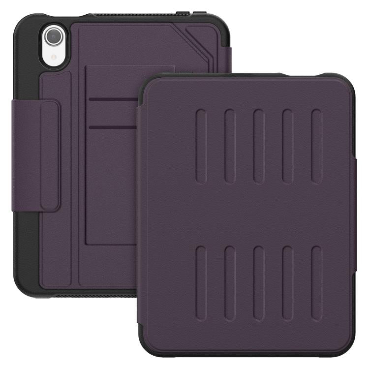 Funda Magnética Cuero para iPad Mini 2024 Mini 6 (Morado)