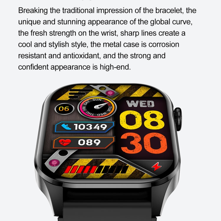 Reloj Inteligente T9/8 con Llamada Bluetooth, Pantalla 2,04 Pulgadas, IP68, Monitoreo Oxígeno Sangre (Beige)