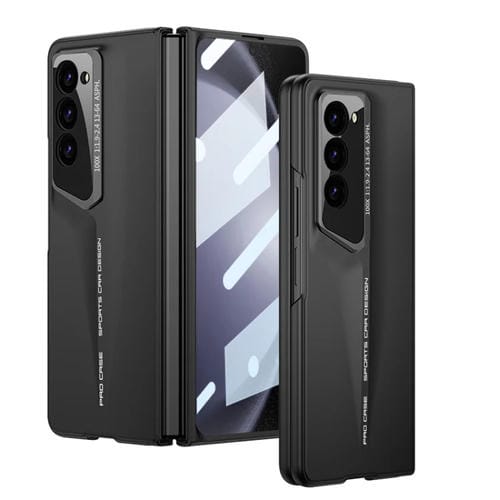 Funda para Samsung Galaxy Z Fold5 5G Gkk Cobertura Total Ultrafina con Hoja Integrada (Negro)