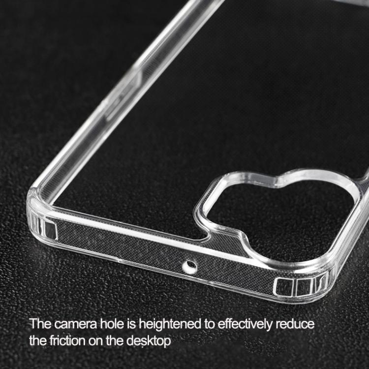 Funda transparente de PC y TPU para teléfono CMF Phone 2 Pro (transparente)