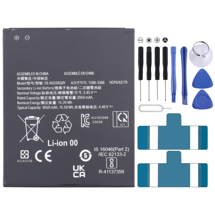 Batería de repuesto de 4050 mAh para Galaxy XCover7 G556B G556BU1 G556B/DS