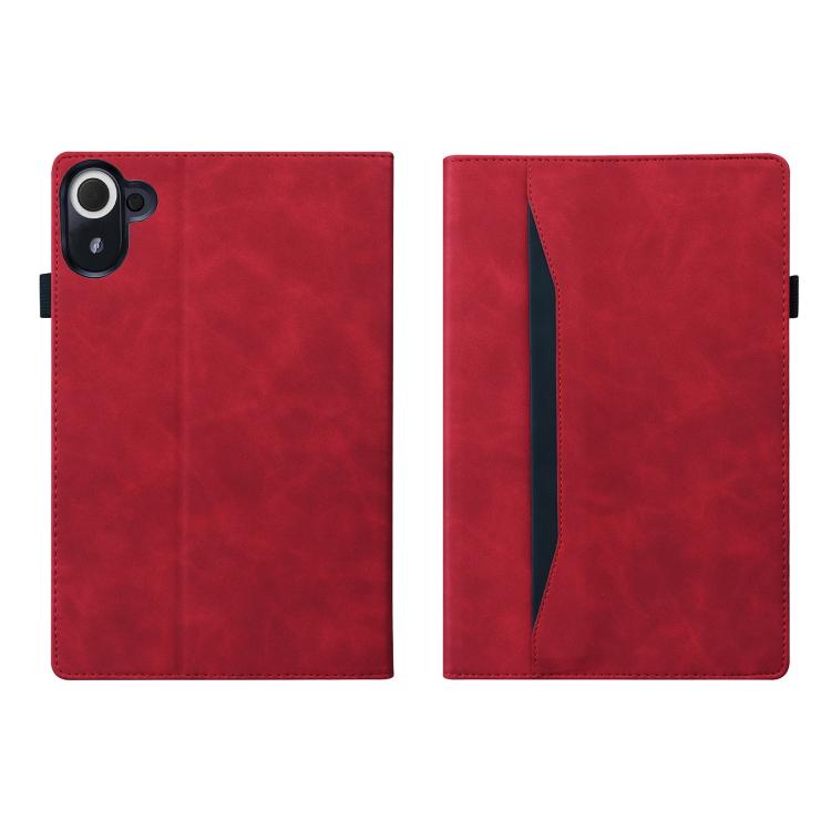 Funda de cuero resistente a los golpes para Xiaomi Redmi K Pad (roja)