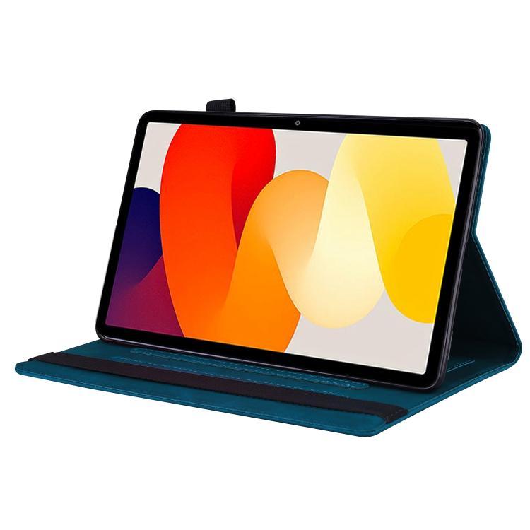 Funda de cuero a prueba de golpes para Xiaomi Redmi K Pad (azul)