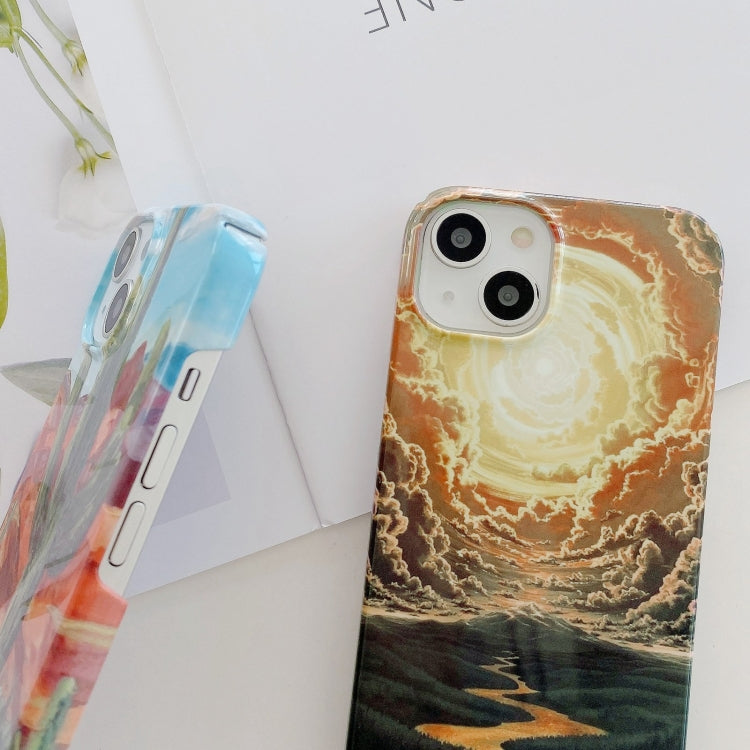 Funda de teléfono para iPhone 16 Plus Barniz de Agua en Barra para PC (Acuarela)