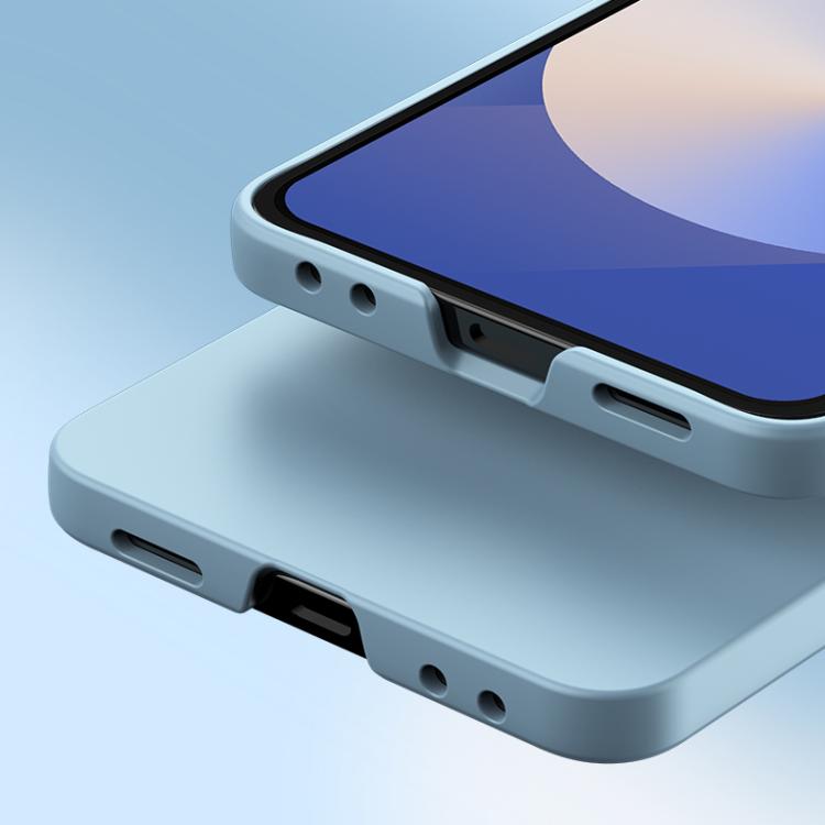 Funda de PC de 3 piezas para Samsung Galaxy Z Flip7, con tacto suave y cobertura total, a prueba de golpes (blanca)