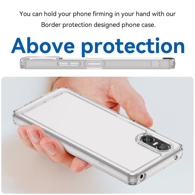Funda TPU para Sony Xperia 10 Vi Candy Series Protección Transparente