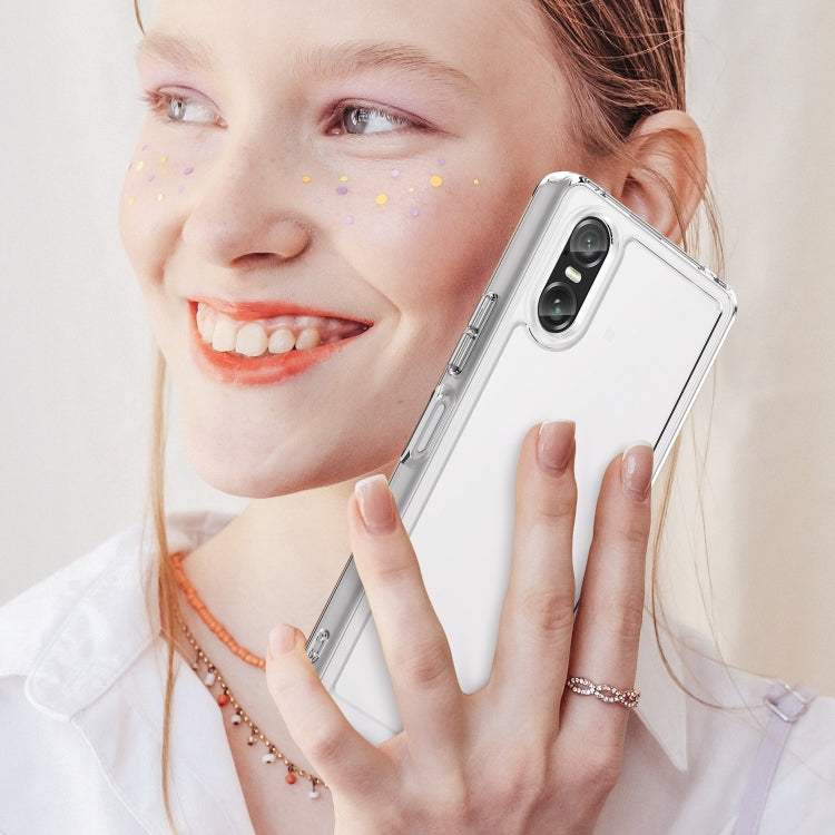 Funda TPU para Sony Xperia 10 Vi Candy Series Protección Transparente
