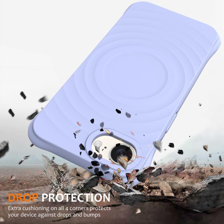 Funda de Silicona Líquida Magnética Magsafe para iPhone 16E (Morado)