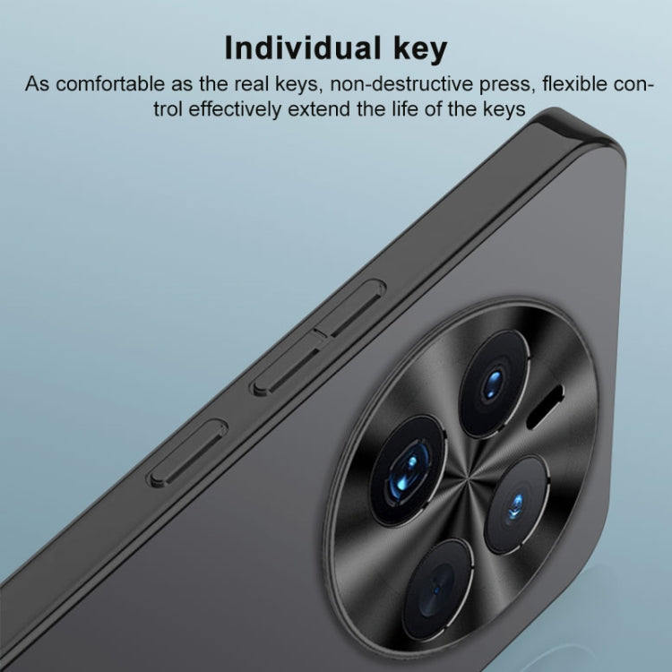 Funda Acrílico Esmerilado Galvanoplastia para Huawei Mate 70 Pro (Azul Marino)