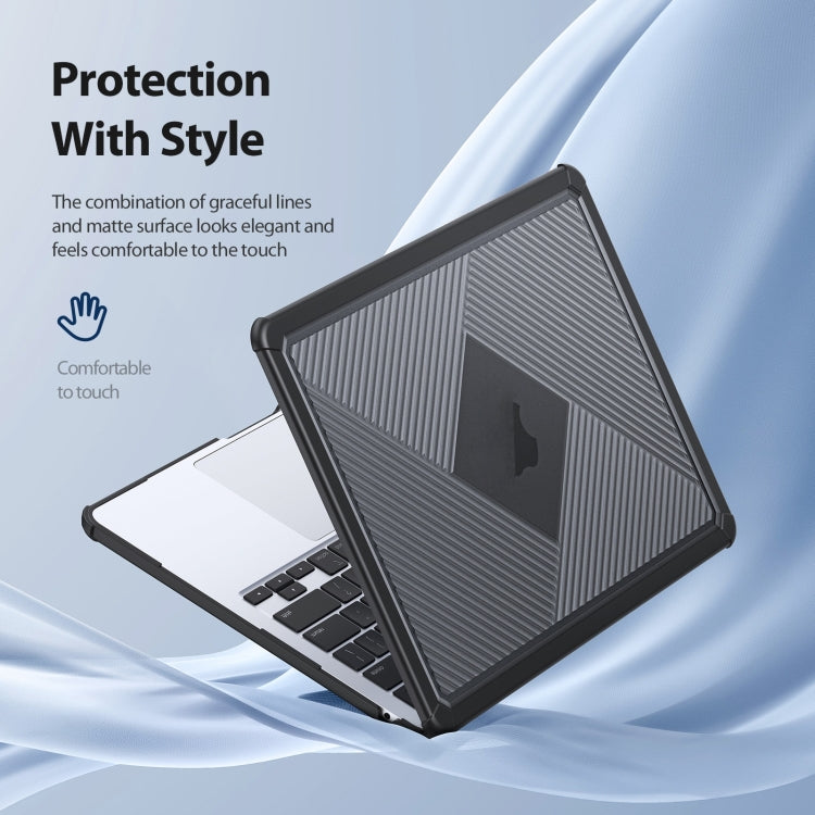 Funda Protectora para Portátil Dux Ducis Lcgh MacBook Pro 13.3 (2016-2021) (Negra)