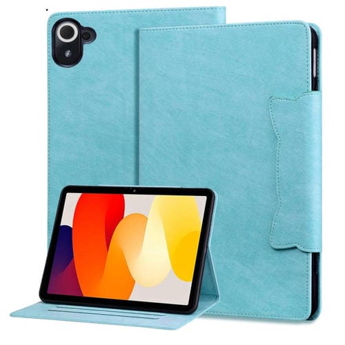 Funda de cuero con hebilla de gato para Xiaomi Redmi Pad 8.8 pulgadas 2025 (azul cielo)