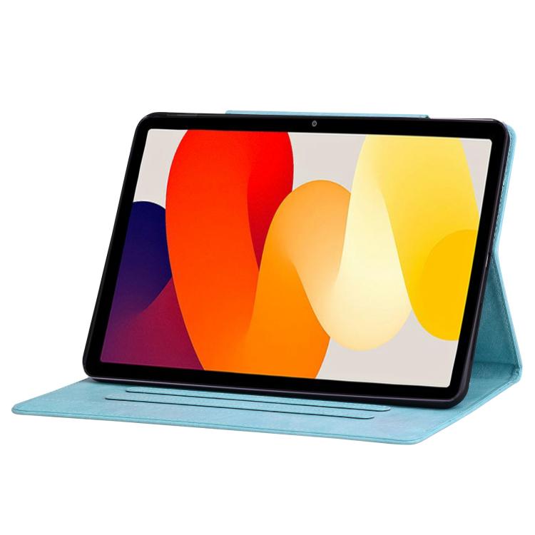 Funda de cuero con hebilla de gato para Xiaomi Redmi Pad 8.8 pulgadas 2025 (azul cielo)
