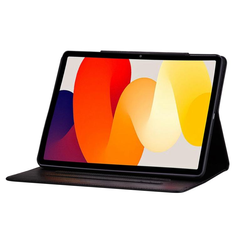 Funda de cuero con hebilla de gato para Xiaomi Redmi Pad 8.8 pulgadas 2025 (negro)