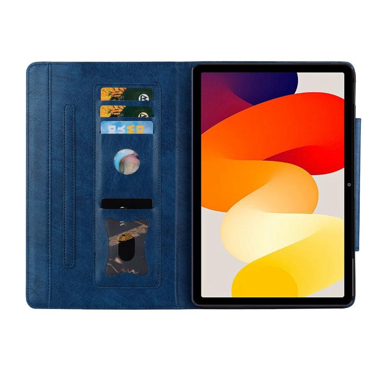 Funda de cuero con hebilla de gato para Xiaomi Redmi Pad 8.8 pulgadas 2025 (azul real)