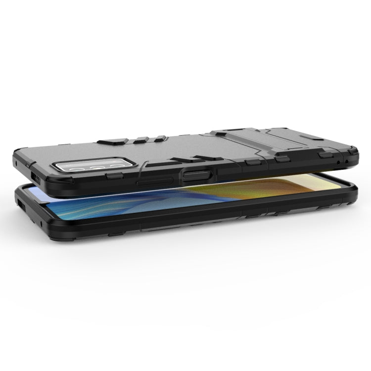 Para Huawei Honor X10 Max PC + TPU Funda protectora a prueba de golpes con soporte invisible (rojo)