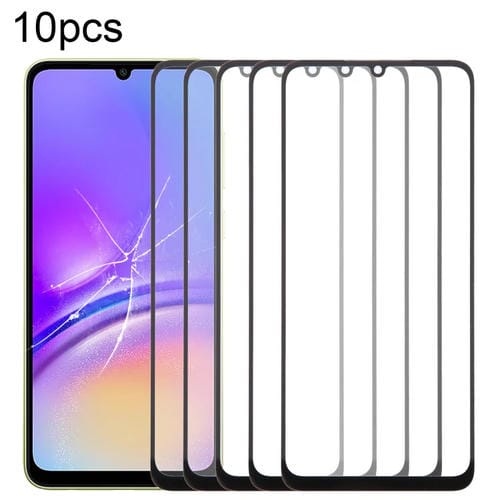 Outer Glass Lens Samsung Galaxy A05 SM-A055F Front Screen with OCA Adhesive (10 Pieces)