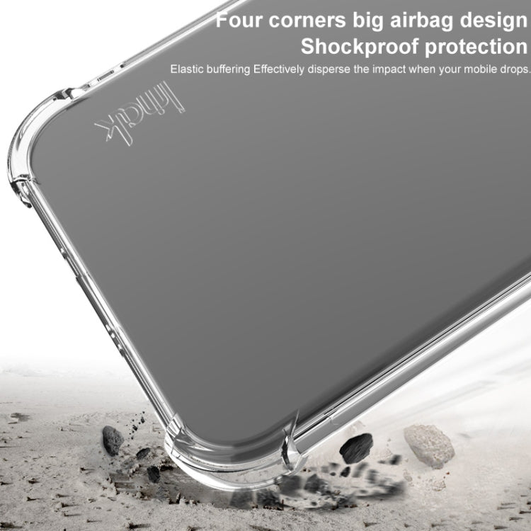 Funda TPU a Prueba de Golpes con Airbag para OnePlus 13 5G Imak (Negra Transparente)