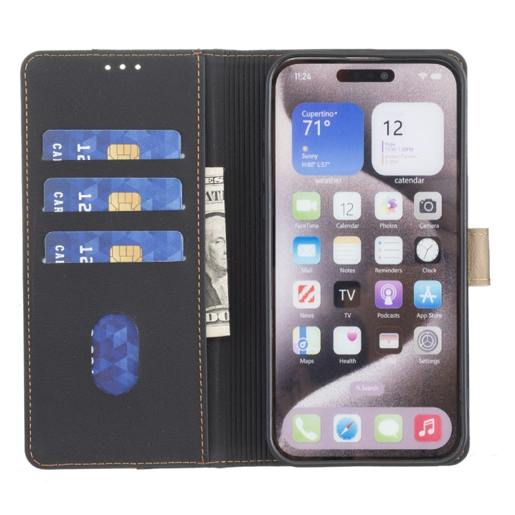 Funda de Cuero Antirrobo con Protección Rfid para Teléfono Tecno Spark 30 4G (Negro)