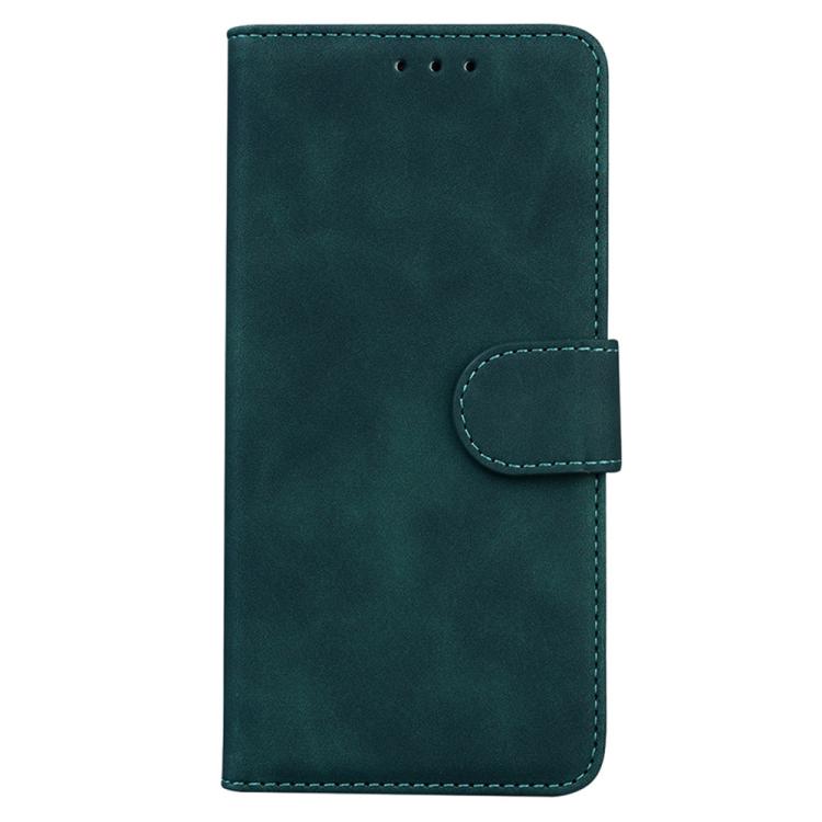 Funda de cuero con tapa para Redmi A5 4G (171,7 mm), color puro y tacto suave (verde)