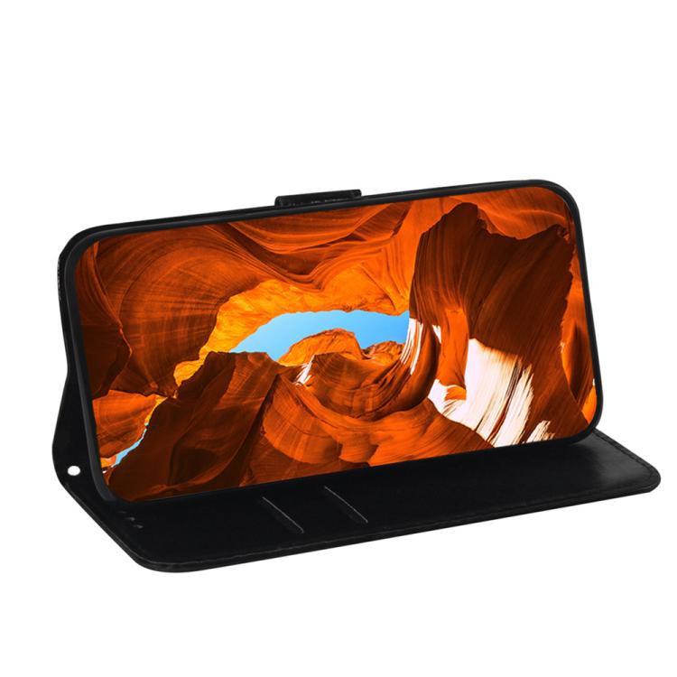Funda de cuero con hebilla magnética colorida para Redmi A5 4G (171,7 mm) (plateada)