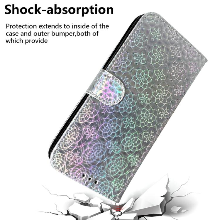 Funda de cuero con hebilla magnética colorida para Redmi A5 4G (171,7 mm) (plateada)
