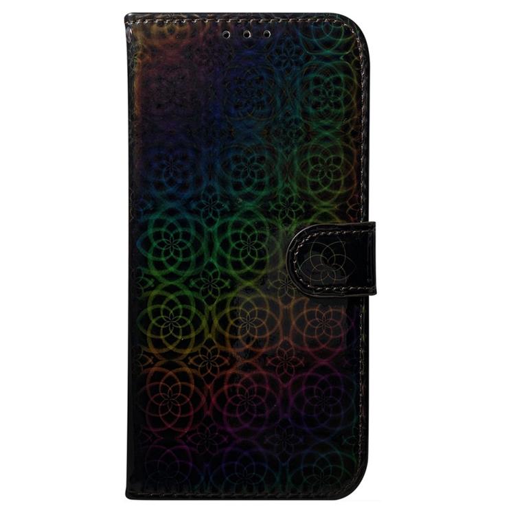 Funda de cuero con hebilla magnética colorida para Redmi A5 4G (171,7 mm) (negro)