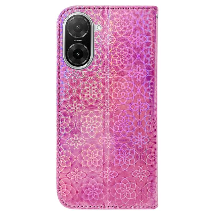 Funda de cuero con hebilla magnética para Redmi A5 4G (171,7 mm), color rosa