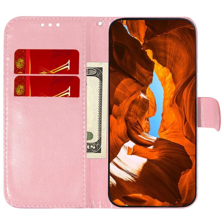Funda de cuero con hebilla magnética para Redmi A5 4G (171,7 mm), color rosa
