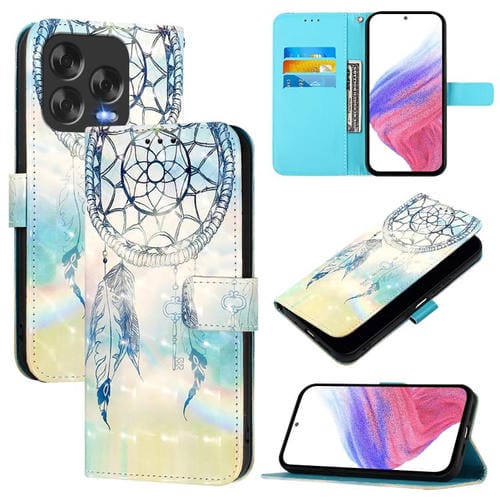 Funda de Cuero con Tapa Horizontal para ZTE Blade V70 (Dream Wind Chimes)