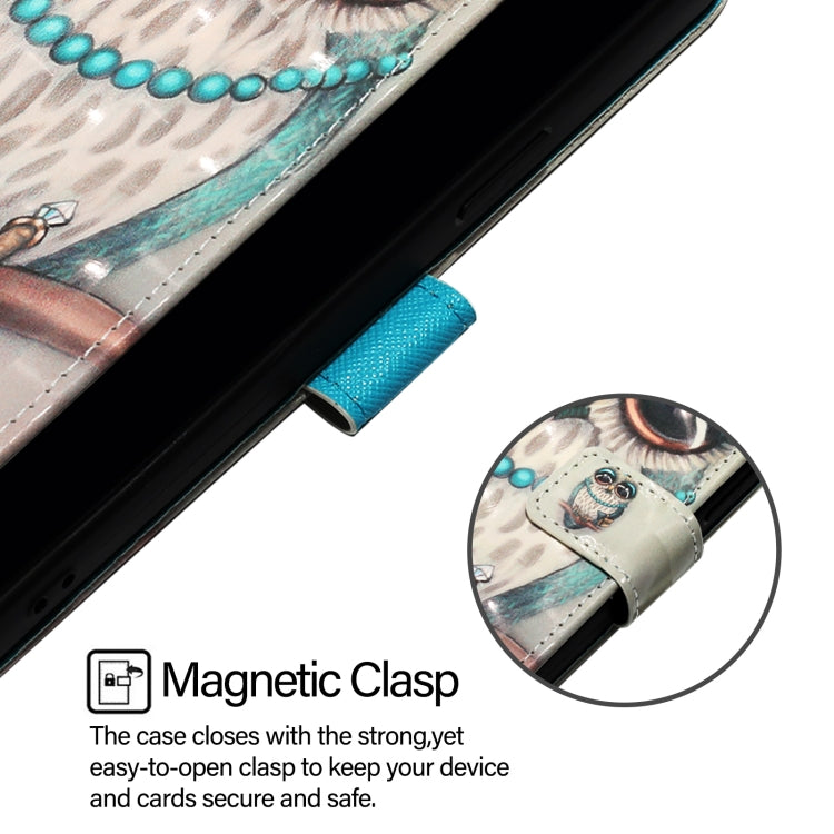 Funda de Cuero con Tapa Horizontal y Pintura 3D para Sharp Aquos Sense9 (Gris)