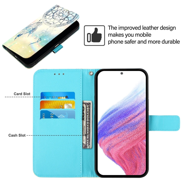 Funda de Cuero con Tapa Horizontal para Sharp Aquos Sense9 Plus (Dream Wind Chimes)