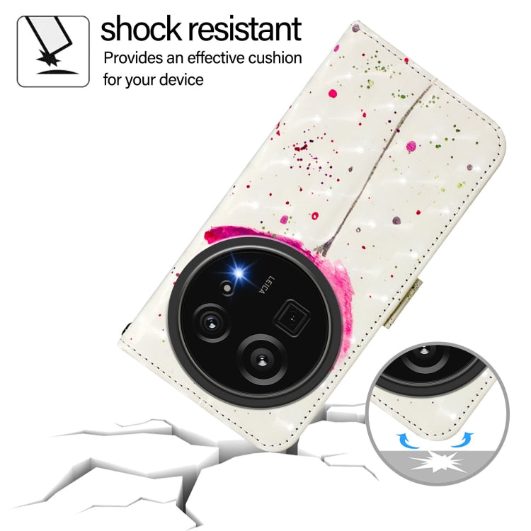 Funda de Cuero con Tapa Horizontal y Pintura 3D para Sharp Aquos R9 Pro Sh-54E (Flor)
