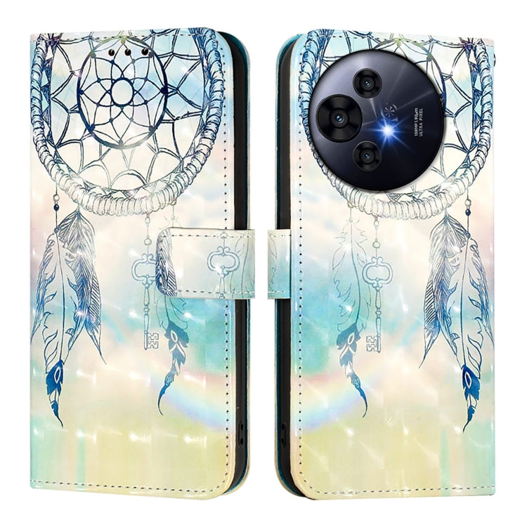 Funda de Cuero con Tapa Horizontal para TCL 50 Pro Nxtpaper 3D Painting (Dream Wind Chimes)