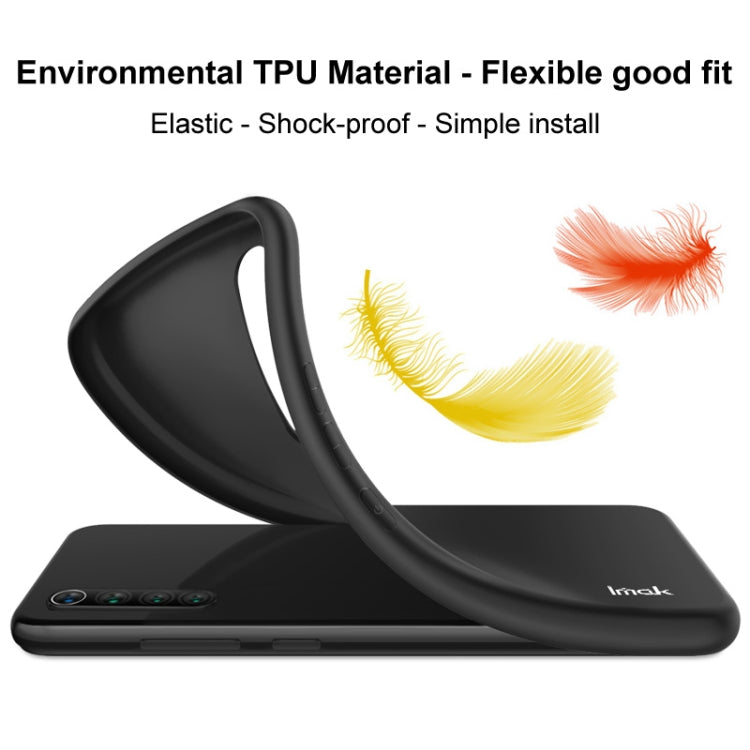 Funda de TPU esmerilado a prueba de golpes para Samsung Galaxy S25 Edge 5G (imak UC-3 Series) (Negro)