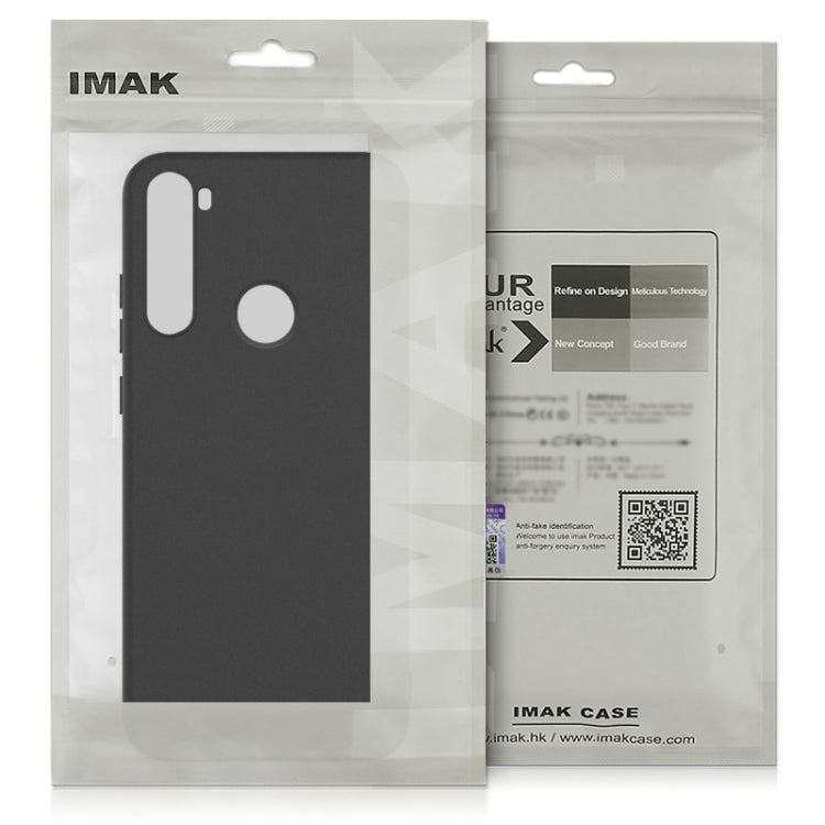 Funda de TPU esmerilado a prueba de golpes para Samsung Galaxy S25 Edge 5G (imak UC-3 Series) (Negro)