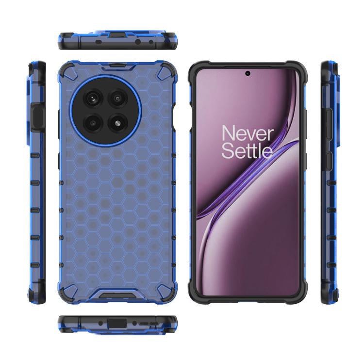 Funda Protectora PC + TPU para OnePlus Ace 5 y Ace 5 Pro con Diseño Panal (Azul)