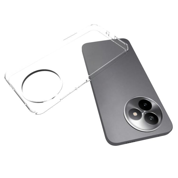 Funda de TPU con textura ultra impermeable para Redmi K80 (transparente)