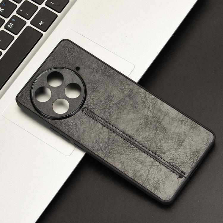 Funda para Teléfono Tecno Camon 30S y 30S Pro con Patrón de Vaca (Negra)
